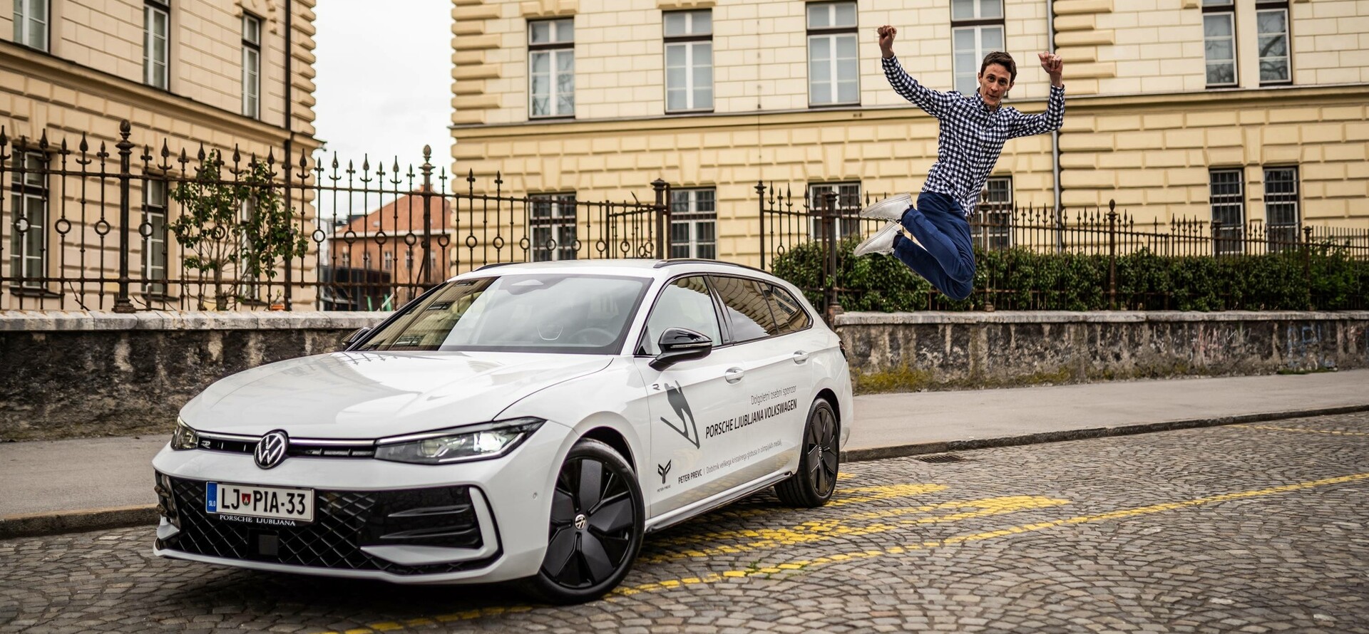 Peter Prevc sedaj vozi novega Passata R-Line!
