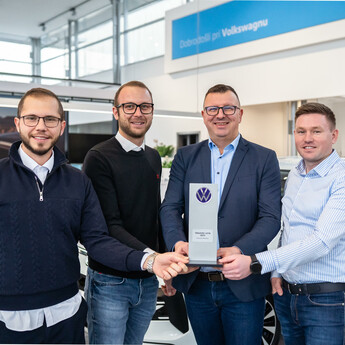 VW Porsche Maribor - slovenski trgovec leta