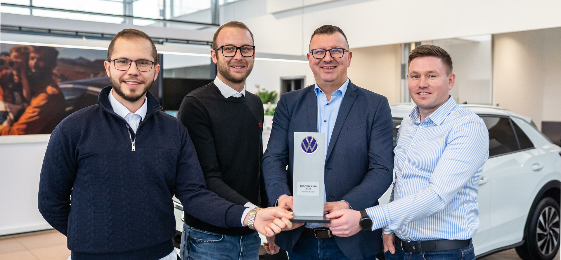 VW Porsche Maribor - slovenski trgovec leta